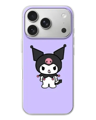 Чехол для iPhone 17 Pro с картинкой «Kuromi — нежный фиолетовый» Чехол для iPhone 17 Pro с картинкой «Kuromi — нежный фиолетовый»