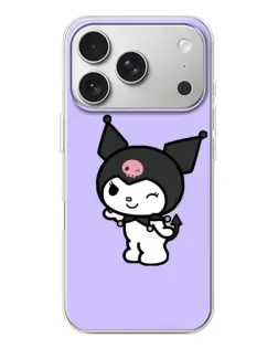Чохол для iPhone 17 Pro з картинкою «Класична Kuromi»