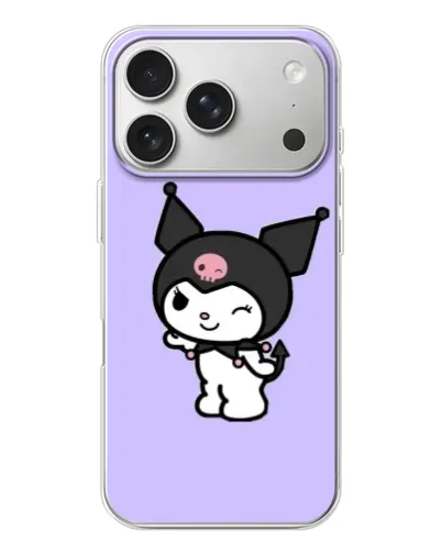 Чехол для iPhone 17 Pro с картинкой «Классическая Kuromi» Чехол для iPhone 17 Pro с картинкой «Классическая Kuromi»