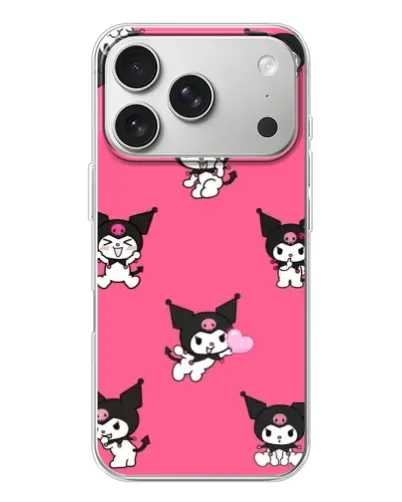 Чехол для iPhone 17 Pro с картинкой «Паттерн с Куроми» Чехол для iPhone 17 Pro с картинкой «Паттерн с Куроми»