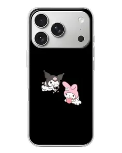 Чохол для iPhone 17 Pro з картинкою «My Melody та Kuromi»