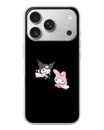 Чехол для iPhone 17 Pro с картинкой «My Melody и Kuromi» Чехол для iPhone 17 Pro с картинкой «My Melody и Kuromi»