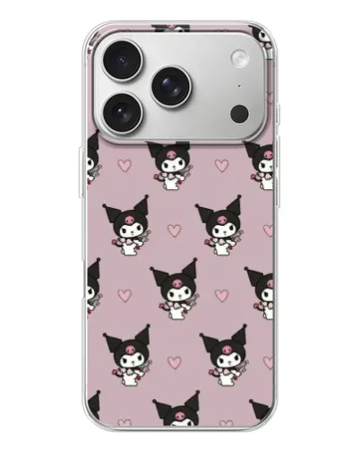 Чехол для iPhone 17 Pro с картинкой «Kuromi — ночной сон» Чехол для iPhone 17 Pro с картинкой «Kuromi — ночной сон»