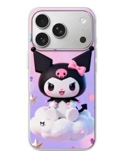 Чохол для iPhone 17 Pro з картинкою «Рок-зірка Kuromi»