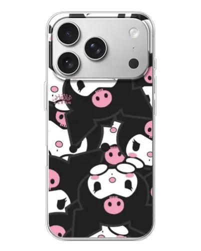 Чехол для iPhone 17 Pro с картинкой «Kuromi с сердечком» Чехол для iPhone 17 Pro с картинкой «Kuromi с сердечком»