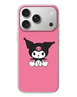 Чохол для iPhone 17 Pro з картинкою «Похмура Kuromi»