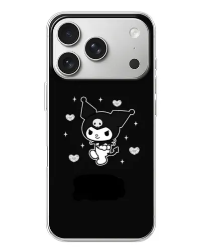 Чехол для iPhone 17 Pro с картинкой «Куроми и клубника» Чехол для iPhone 17 Pro с картинкой «Куроми и клубника»