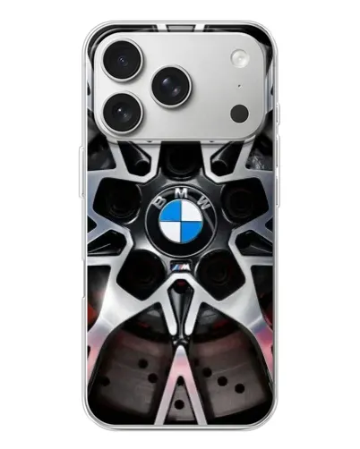 Чехол для iPhone 17 Pro с картинкой «BMW — деталь диска» Чехол для iPhone 17 Pro с картинкой «BMW — деталь диска»