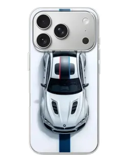 Чохол для iPhone 17 Pro з картинкою «Вид зверху — BMW M»