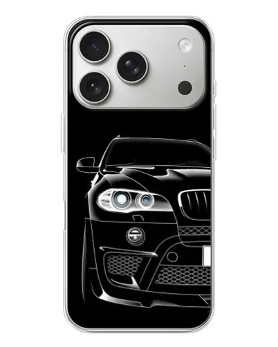 Чехол для iPhone 17 Pro с картинкой «Темный силуэт BMW» Чехол для iPhone 17 Pro с картинкой «Темный силуэт BMW»