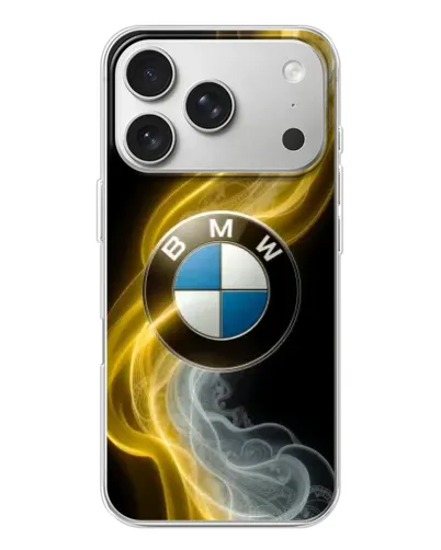 Чехол для iPhone 17 Pro с картинкой «Золотистый дым BMW» Чехол для iPhone 17 Pro с картинкой «Золотистый дым BMW»