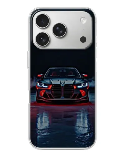 Чехол для iPhone 17 Pro с картинкой «BMW на мокрой дороге» Чехол для iPhone 17 Pro с картинкой «BMW на мокрой дороге»