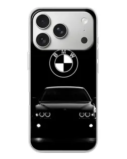 Чехол для iPhone 17 Pro с картинкой «BMW — взгляд из темноты»