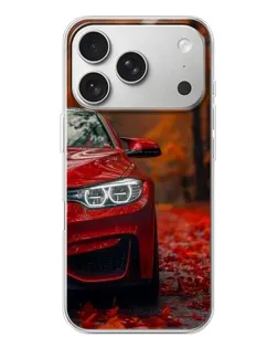 Чехол для iPhone 17 Pro с картинкой «Осенняя BMW M4»