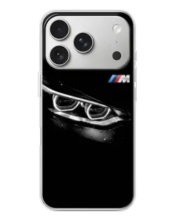 Чехол для iPhone 17 Pro с картинкой «BMW — взгляд тигра»