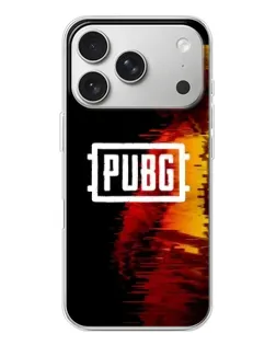 Чехол для iPhone 17 Pro с картинкой «Яркий логотип PUBG»