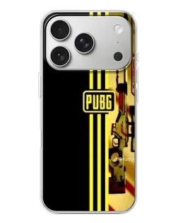 Чохол для iPhone 17 Pro з картинкою «PUBG — камуфляжний шолом»