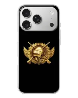 Чохол для iPhone 17 Pro з картинкою «PUBG — помаранчевий градієнт»