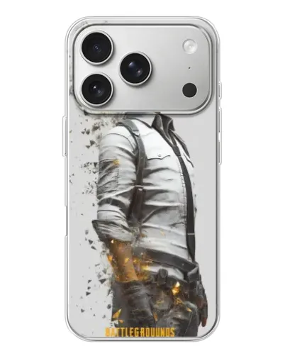 Чехол для iPhone 17 Pro с картинкой «PUBG — боец в пыли» Чехол для iPhone 17 Pro с картинкой «PUBG — боец в пыли»