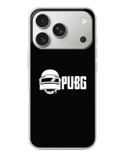 Чехол для iPhone 17 Pro с картинкой «PUBG — классический лого» Чехол для iPhone 17 Pro с картинкой «PUBG — классический лого»