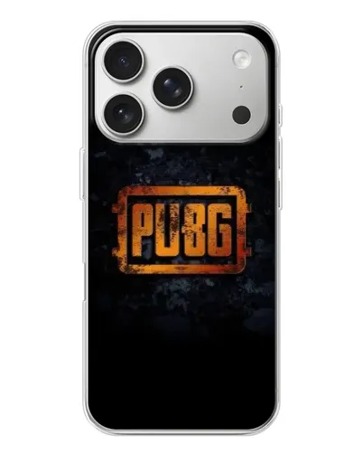 Чехол для iPhone 17 Pro с картинкой «PUBG — золотой логотип» Чехол для iPhone 17 Pro с картинкой «PUBG — золотой логотип»