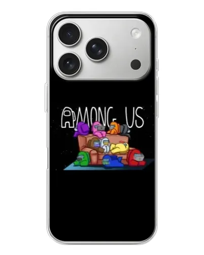 Чехол для iPhone 17 Pro с картинкой «Логотип Among Us» Чехол для iPhone 17 Pro с картинкой «Логотип Among Us»