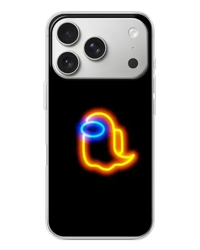 Чехол для iPhone 17 Pro с картинкой «Among Us неоновое сияние» Чехол для iPhone 17 Pro с картинкой «Among Us неоновое сияние»
