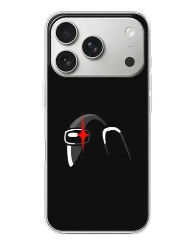 Чехол для iPhone 17 Pro с картинкой «Among Us шлем» Чехол для iPhone 17 Pro с картинкой «Among Us шлем»