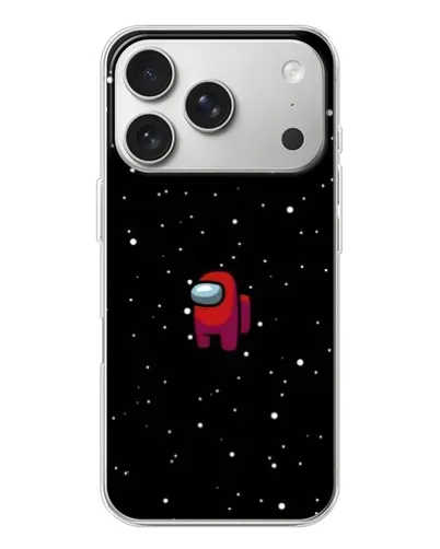 Чехол для iPhone 17 Pro с картинкой «Красный Among Us» Чехол для iPhone 17 Pro с картинкой «Красный Among Us»