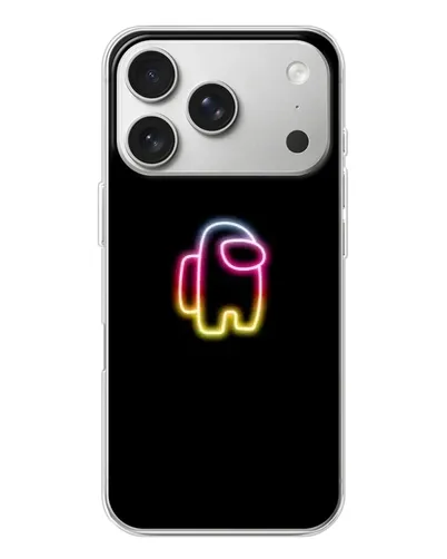 Чехол для iPhone 17 Pro с картинкой «Among Us градиент» Чехол для iPhone 17 Pro с картинкой «Among Us градиент»