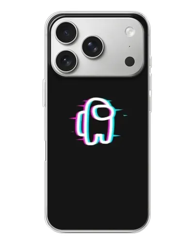 Чехол для iPhone 17 Pro с картинкой «Among Us неон» Чехол для iPhone 17 Pro с картинкой «Among Us неон»