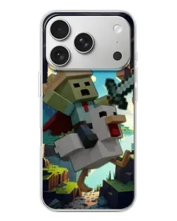 Чохол для iPhone 17 Pro з картинкою «Стів та гусь»