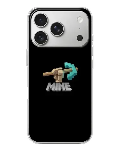 Чехол для iPhone 17 Pro с картинкой «Алмазная кирка» Чехол для iPhone 17 Pro с картинкой «Алмазная кирка»