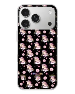 Чехол для iPhone 17 Pro с картинкой «Magic Unicorn паттерн»
