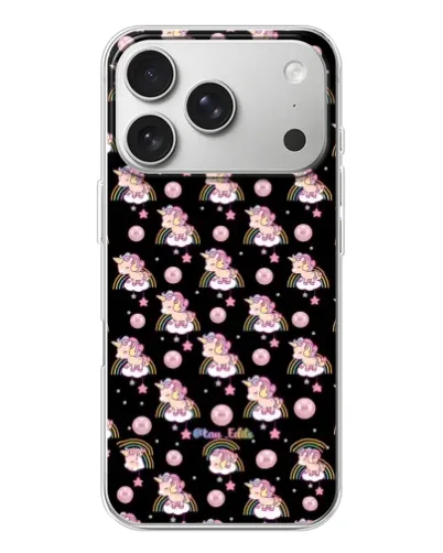 Чехол для iPhone 17 Pro с картинкой «Magic Unicorn паттерн» Чехол для iPhone 17 Pro с картинкой «Magic Unicorn паттерн»