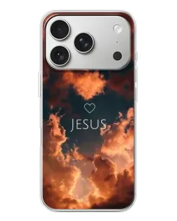Чохол для iPhone 17 Pro з картинкою «Сяйво Імені Jesus»
