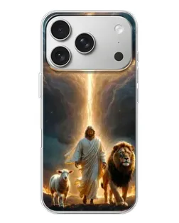 Чохол для iPhone 17 Pro з картинкою «Лев Юди та Світло»