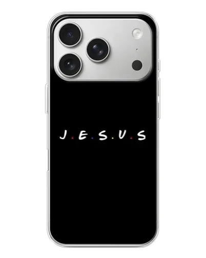 Чохол для iPhone 17 Pro з картинкою «Крапки віри J.E.S.U.S.» Чохол для iPhone 17 Pro з картинкою «Крапки віри J.E.S.U.S.»