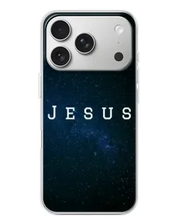 Чохол для iPhone 17 Pro з картинкою «Зоряне небо Jesus»