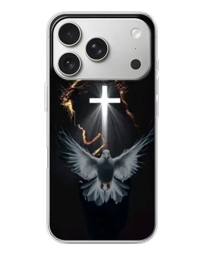 Чохол для iPhone 17 Pro з картинкою «Голуб та Світло» Чохол для iPhone 17 Pro з картинкою «Голуб та Світло»