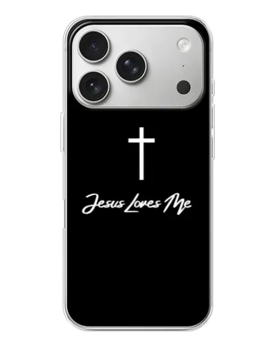 Чохол для iPhone 17 Pro з картинкою «Ісус любить тебе» Чохол для iPhone 17 Pro з картинкою «Ісус любить тебе»