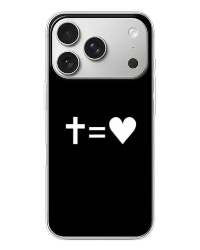 Чохол для iPhone 17 Pro з картинкою «Хрест та Серце» Чохол для iPhone 17 Pro з картинкою «Хрест та Серце»