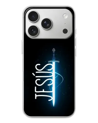 Чохол для iPhone 17 Pro з картинкою «Меч Духа Jesus» Чохол для iPhone 17 Pro з картинкою «Меч Духа Jesus»