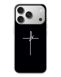 Чехол для iPhone 17 Pro с картинкой «Тонкий крест»