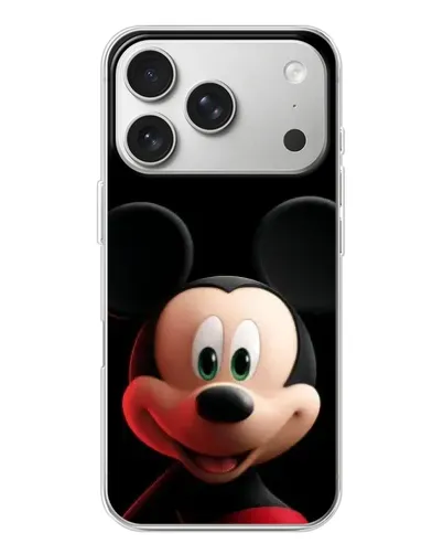 Чехол для iPhone 17 Pro с картинкой «Улыбающийся Микки Маус» Чехол для iPhone 17 Pro с картинкой «Улыбающийся Микки Маус»