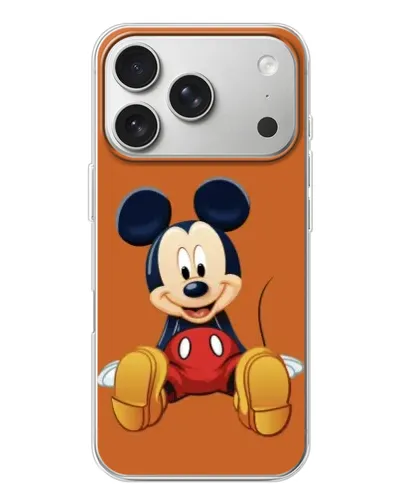 Чехол для iPhone 17 Pro с картинкой «Микки отдыхает» Чехол для iPhone 17 Pro с картинкой «Микки отдыхает»