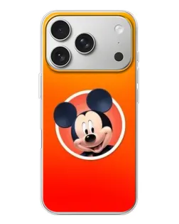 Чехол для iPhone 17 Pro с картинкой «Mickey в круге»