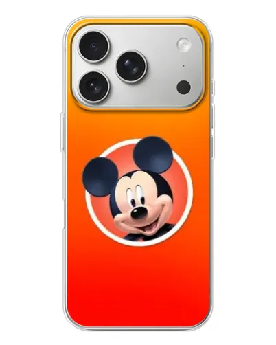 Чехол для iPhone 17 Pro с картинкой «Mickey в круге» Чехол для iPhone 17 Pro с картинкой «Mickey в круге»
