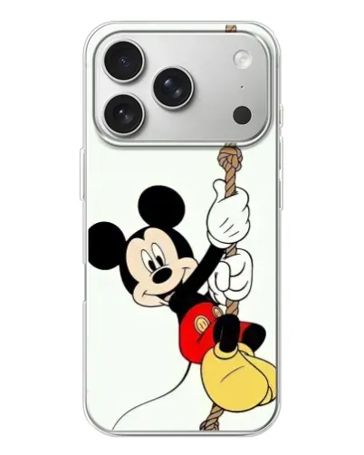 Чехол для iPhone 17 Pro с картинкой «Mickey на канате» Чехол для iPhone 17 Pro с картинкой «Mickey на канате»