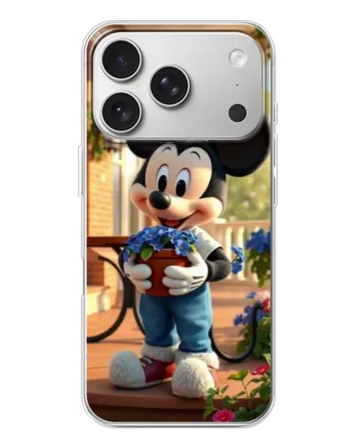 Чехол для iPhone 17 Pro с картинкой «Микки садовод» Чехол для iPhone 17 Pro с картинкой «Микки садовод»